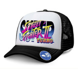 Gorra Trucker Game Retro Street Fighter Turbo Nintendo Nc