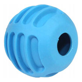 Juguete Dentición Cachorros Pelota Con Cascabel 5cm - Azul