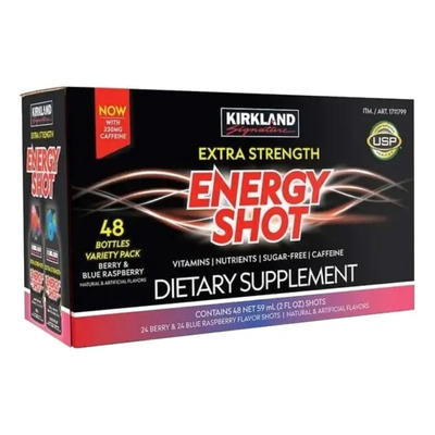 Bebida Energética Kirkland Energy Shot, 48 Pzas 2 Onzas C\u002Fu | Envío gratis