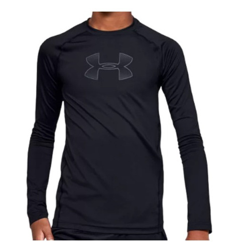 Polera Under Armour Niño Ua Heatgear Calce Ajustado