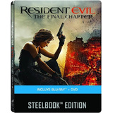 Resident Evil Capitulo Final 6 Steelbook Blu-ray + Dvd