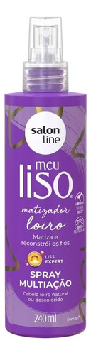 Spray Matizador Rubio Antiamarillo Meu Liso Salon Line 240ml