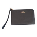 Cartera Monedero Coach Para Mujer Color Negro 100% Original 