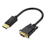 Cable Corto Displayport A Vga De 1.5 Pies, Puerto De Pantall