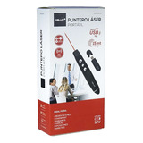 Puntero Laser Presentador Usb Inalambrico Rojo/crisol Tecno