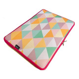 Capa Pasta Notebook Estampada 11.6 -13.3 -14.1 -15.6 Rosa 