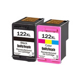 Cartuchos 122xlhp Compatible2544 Color,negro Remanufacturado