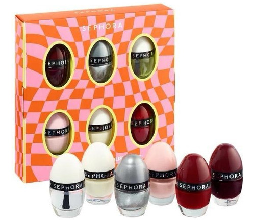 Sephora Collection Nail Polish Set Esmaltes C/6 100% Usa