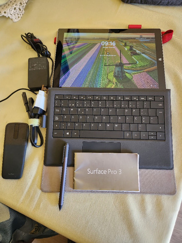 Surface Pro3 I7 8gb 512ssd Teclado Pt Caneta. Top Config. 