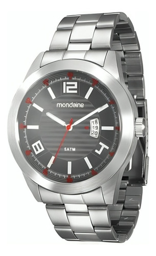 Relógio Mondaine Masculino 78548g0mvna1 Analógico Prata