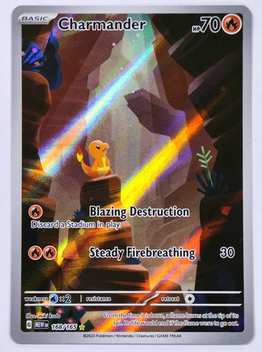 Charmander 168 151 Pokémon Tcg 