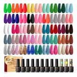 Rosalind Juego De 48 Esmaltes De Unas De Gel De 45 Colores, 