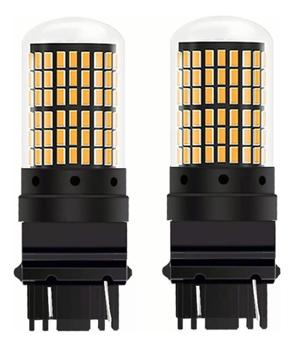 2 Focos Direccionales Cuartos Led 1156 Bau15s Py21w 7507