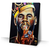 Quadro Decorativo 50x30cm Lebron James 08