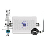 Kit Repetidor Celular 850mhz+1800mhz 3g 4g 70db Dual Band