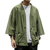 Chaqueta Kimono Chino Hombre