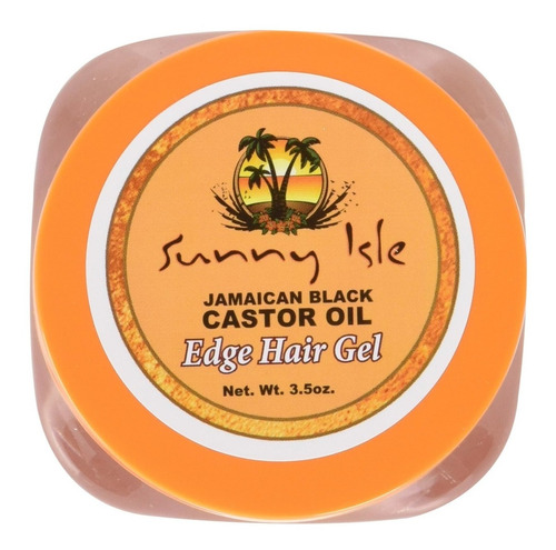 Sunny Isle Negro Aceite De Ricino Edge Hair Gel De Jamaica 3