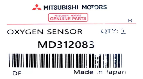 Sensor Oxigeno Mitsubishi Montero 3.0 3.5 3.8 Panel L300 F/i Foto 5