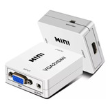 Adaptador Conversor Vga A Hdmi/hdtv 1080 Con Audio Envios