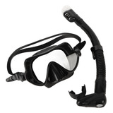 Conjunto De Snorkel De Silicone Full Dry Top, Óculos De Merg