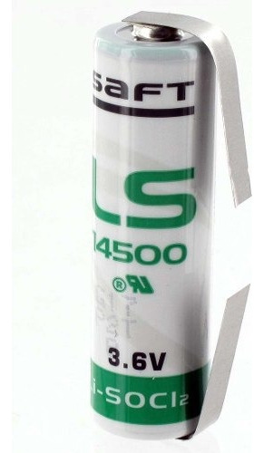 Bateria De Lithium 3,6v Aa Ls14500 Saft