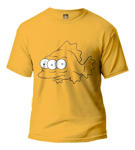 Playera The Simpsons 17 Homero Bart Lisa Marge Pez 3 Ojos