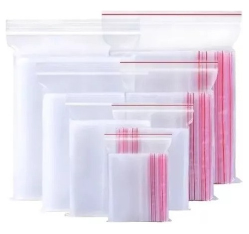 Pack 500 Bolsas Hermeticas 4x6cm Transparentes