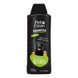 Shampoo 700ml  Pelos Escuros Cão E Gato Cheiroso Pelo Macio