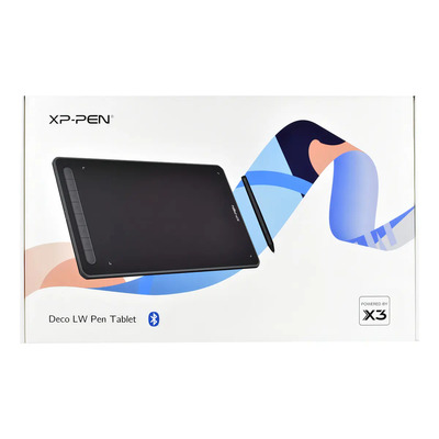 Tableta Gráfica Drawing Deco Lw Con Bluetooth De Coloresxp-p Color Negro | Meses sin interés
