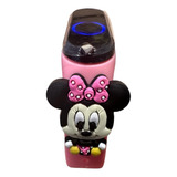 Relógio Digital Infantil Menina Rosa-claro Minnie Mouse Baby