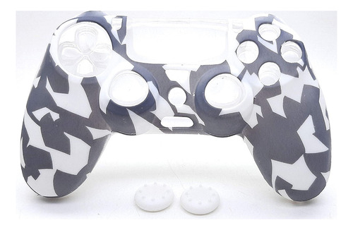 Forro Protector Silicona Water Print Para Control Ps4 