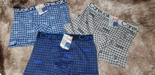 Paquete De 12 Boxer Corto Tela Suaves Para Hombre Resorte