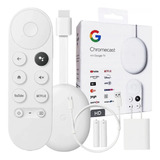 Google Chromecast Tv 4ª Geração Voz Hd 8gb 2gb Ram Branco Nf