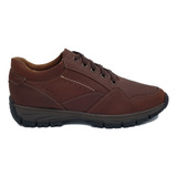 Zapatos Hombre Free Comfort 5158 Cuero Calzado Trekking Goma