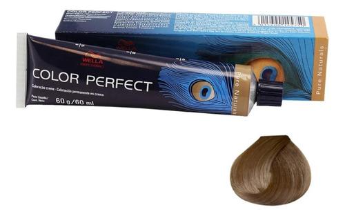 Wella Color Perfect 7-0 Coloração Louro Médio 60g