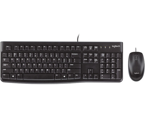 Kit 2 En 1 Logitech Usb Mod Mk 120 Mouse Y Teclado