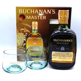 Buchanan's Master 750 + 2 Vasos - mL a $288