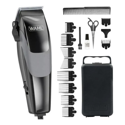 Maquina Rasuradora Wahl Clipper Kit de 17 Piezas Máquina Cortadora de Cabello Alámbrica, Incluye Estuche Rígido de Viaje | Meses sin interés