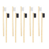 Sevenhead 10 Cepillos De Dientes De Bambu Para Ninos, Cerdas