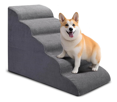 Cama Pet Stairs Para Mascotas Pequeñas De 5 Peldaños, Para E