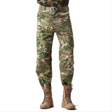 Pantalones Tácticos De Camuflaje Para Hombre Con Múltiples B