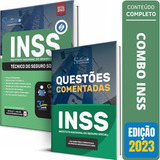 Kit Apostila Técnico Do Inss + Caderno De Testes Comentados