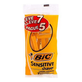 Kit C/ 14 Un. Aparelho De Barbear Bic  Sensitive Shaver