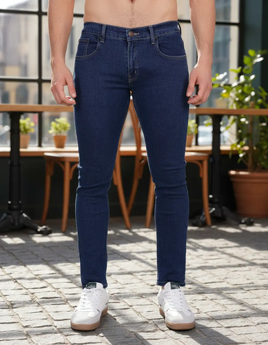 Jeans Hombre Básico Azul Oggi Risk 59105233 | Envío gratis