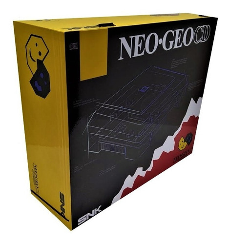 Caixa Vazia Neo Geo Cd Front Loader De Madeira Mdf