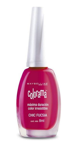 Maybelline Esmalte De Uñas Colorama Chic Fucsia 8 Ml