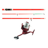 Combo Pesca Variada Rio -costa- Caña 3.60mts+reel Mystix 1bb