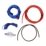 Kit De Cables De Alimentación Para Amplificador, Cableado De