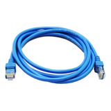 Cable De Red Ghia Cat5e Utp Rj-47 100% Cobre 2mts Color Azul