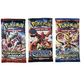 Pokémon Tcg: 3 Paquetes De Refuerzo 30 Cartas En Total| El 